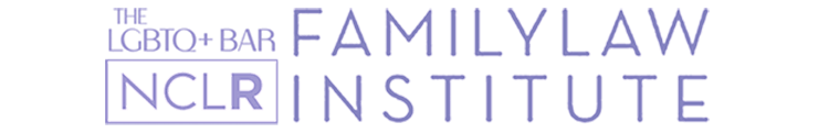 The LGBTQ+ Bar NCLR Family Law Institute Logo